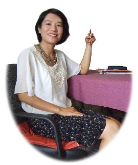 Ajaan Lah Teaching Thai language in the classroom