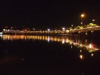 Ping River in Chiang Mai by Night